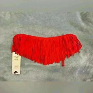 Women’s NTW Red Leonetti Strapless Bikini Top